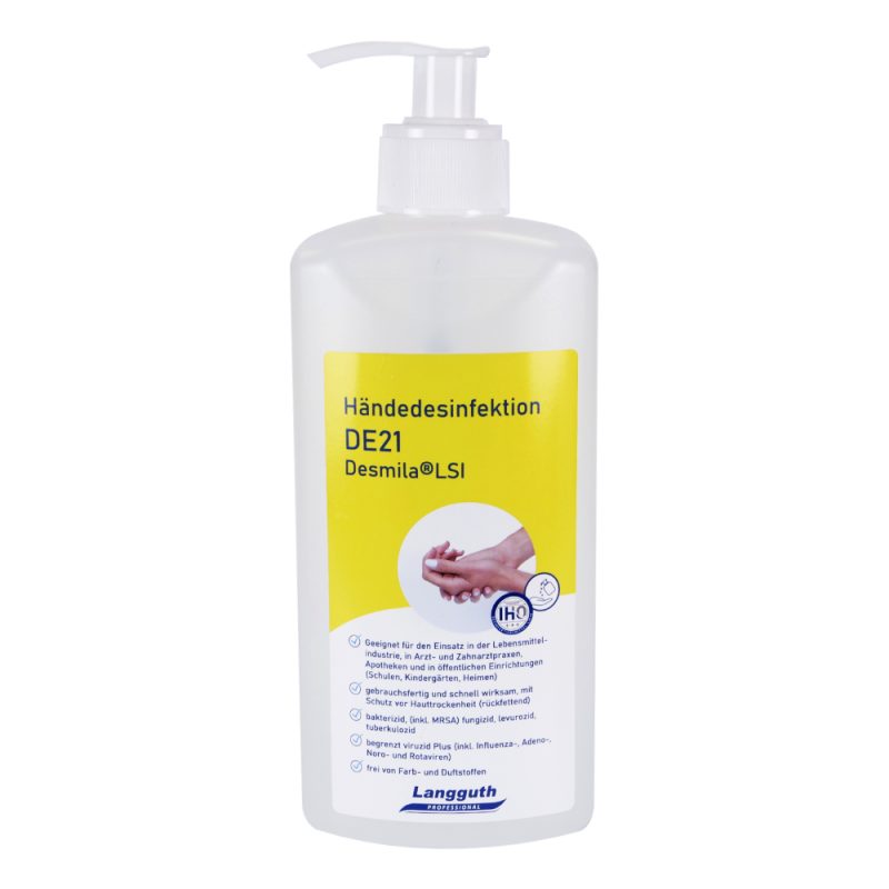 Fläschendesinfektion DE21 Desmila® HSI mit Sprühkopf