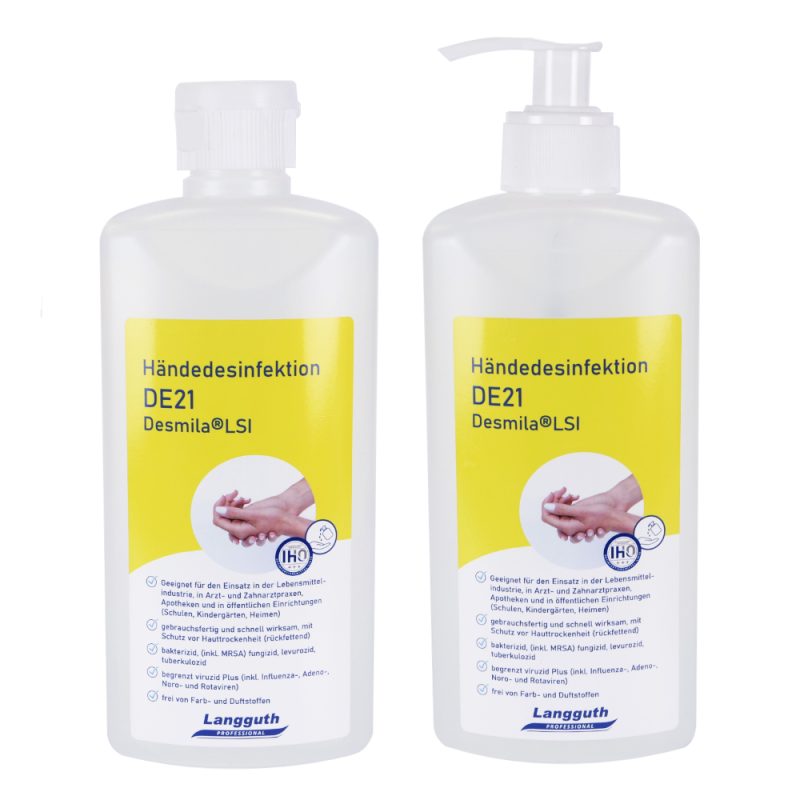 Fläschendesinfektion DE21 Desmila® LSI mit Sprühkopf
