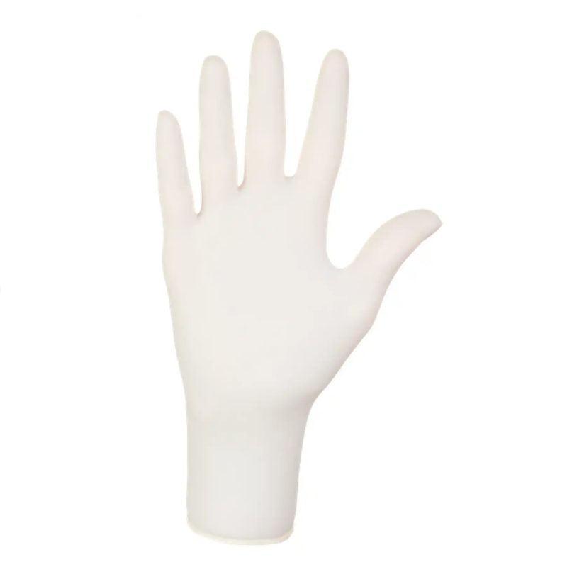MERCATOR latex comfort Einmalhandschuh - puderfrei - Handansicht II