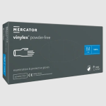 MERCATOR vinylex Einmalhandschuh - puderfrei Packung (M)